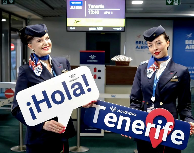 Air Serbia poletela na liniji za Tenerife (TFS)